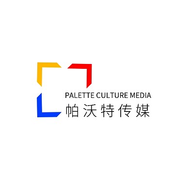 三原色美术文化传媒艺术简约logo设计