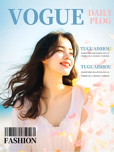 杂志风日常PLOG模板