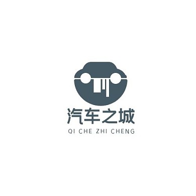 几何简约汽车之城LOGO