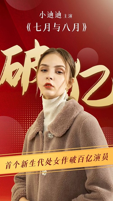 爱豆成绩喜报战绩手机海报