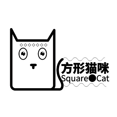 方形猫咪LOGO