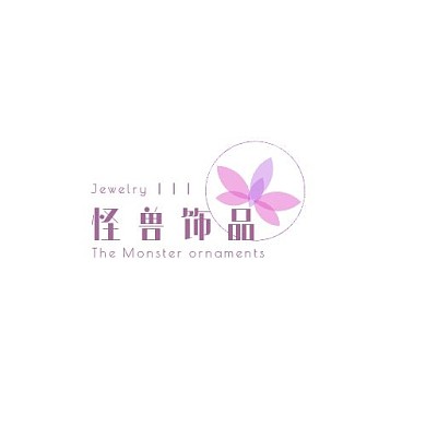 手饰品logo设计店铺用紫色