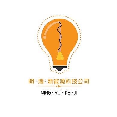 扁平图形新能源科技公司logo