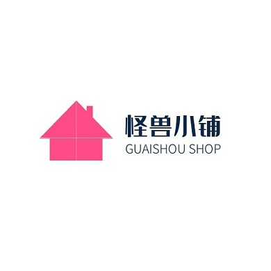 通用清新扁平插画风店铺logo