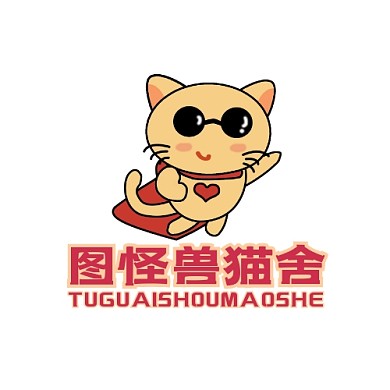 猫舍LOGO宣传推广大气通用