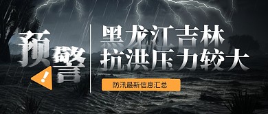 黑龙江吉林抗洪压力较大公众号首图