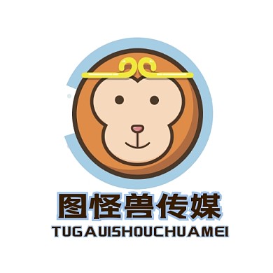 悟空LOGO宣传推广卡通