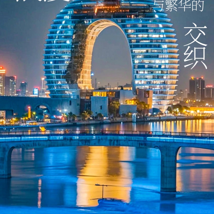磅礴大气广东广州融字全屏海报