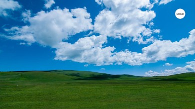 蓝天白云风景图电脑桌面