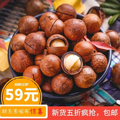 新品上市夏威夷果 干果主图直通车