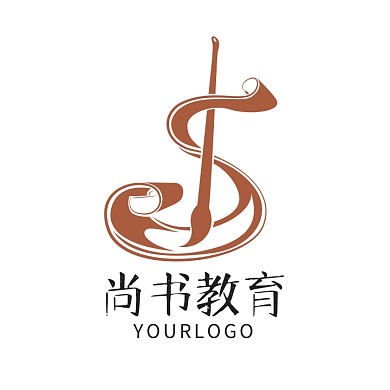 电商淘宝图书教育logo商标设计