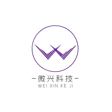W字母有关几何logo设计