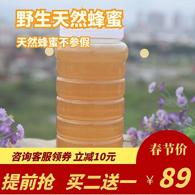2020年蜂蜜主图