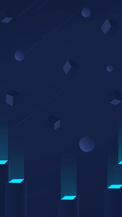 图怪兽原创元素科技简约背景