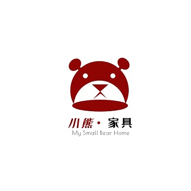 小熊家居熊型棕色简约LOOG
