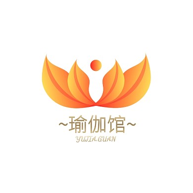 瑜伽馆logo设计