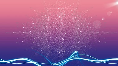 图怪兽原创元素创意科技风格主题海报背景