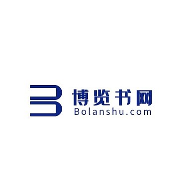 书籍网蓝色简约网站LOGO设计