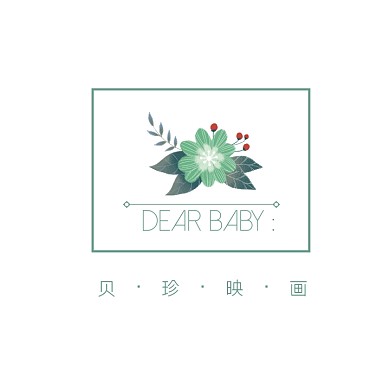 亲子摄影工作室温暖清新logo