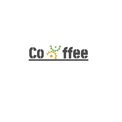 简约咖啡机械logo