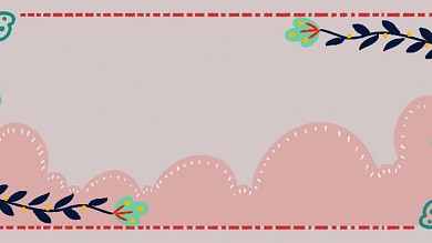 图怪兽原创元素通用背景卡通复古背景