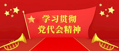 党代会公众号封面