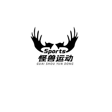 几何简约翅膀运动用品LOGO