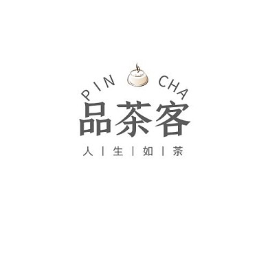 茶饮烘焙简约创意标志