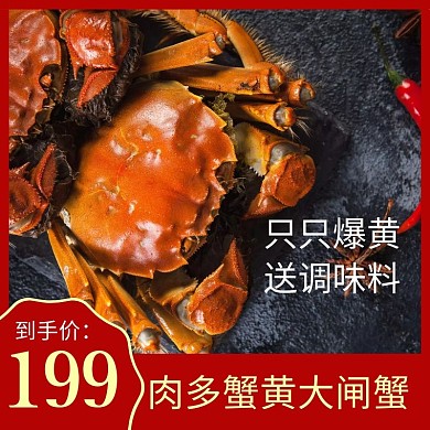 阳澄湖大闸蟹吃货盛宴淘宝主图