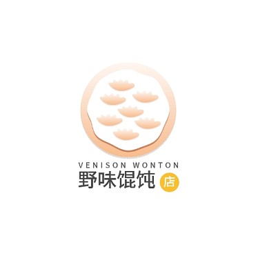 美食餐饮馄饨店logo设计