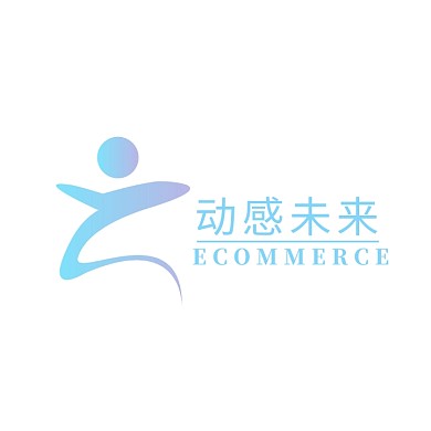 电商科技创意logo字体设计