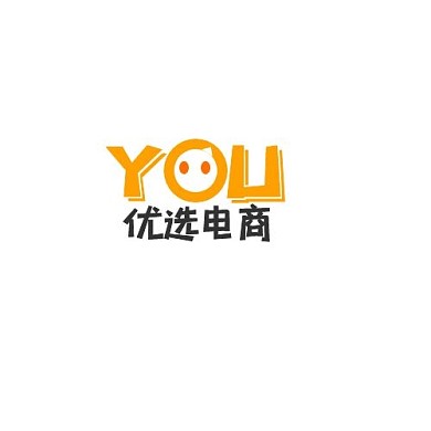 电商网购橙色简约创意logo图标