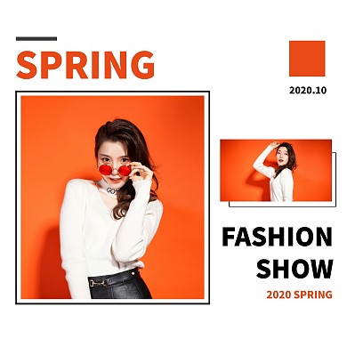 简约摄影背景新媒体CD