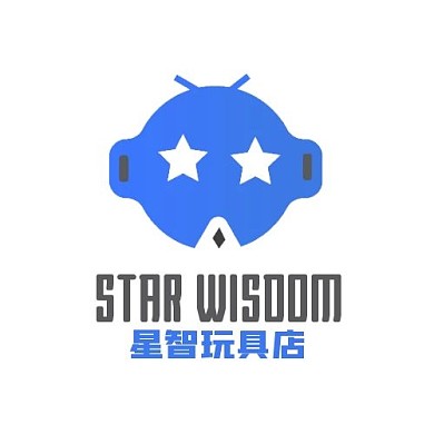 星星LOGO星智儿童玩具品牌店铺宣传