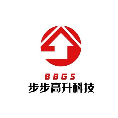 步步高升科技公司简约LOGO设计