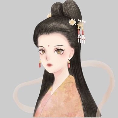 红包头像之古风女孩