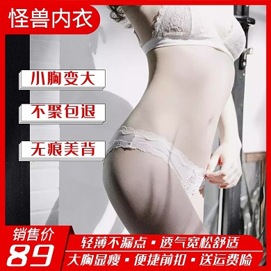 成人女士内衣淘宝主图
