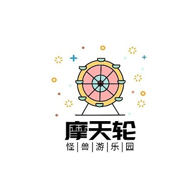 摩天轮游乐场LOGO