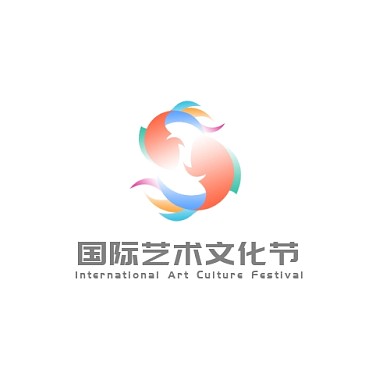 艺术节logo设计简约