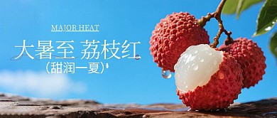 大暑节气问候祝福公众号首图