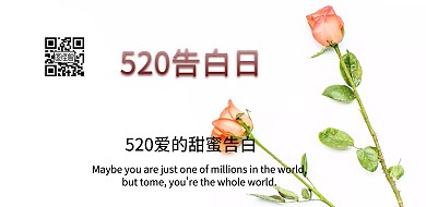 520餐饮促销活动横板海报