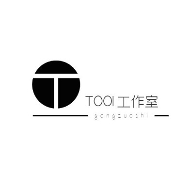 logo圆形黑色简约tool平面logo