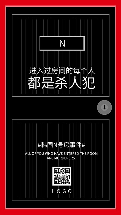 N号房事件进过房间的人都是杀人犯手机海报
