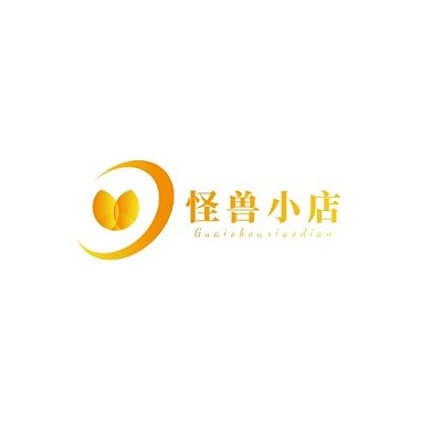 简约大气怪兽小店通用LOGO