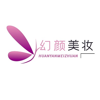 简约创意紫色美妆护肤美容logo