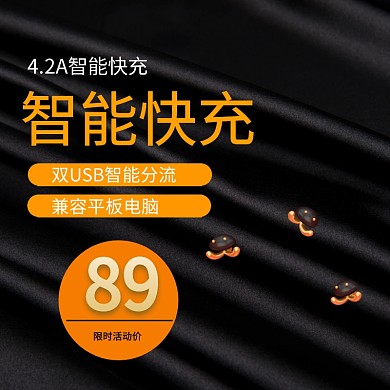车载充电器淘宝主图