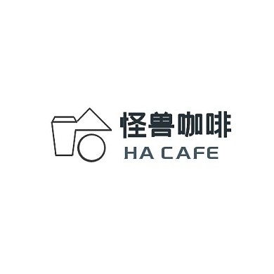 黑色创意饮品咖啡标志