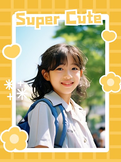 趣味儿童记录PLOG模板