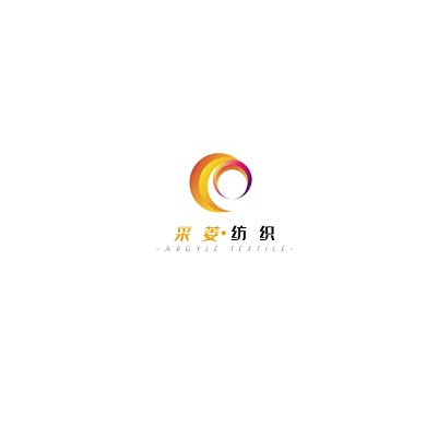 彩色现代风格纺织logo