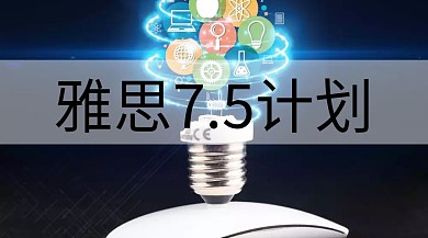 雅思培训提分公众号封面模板